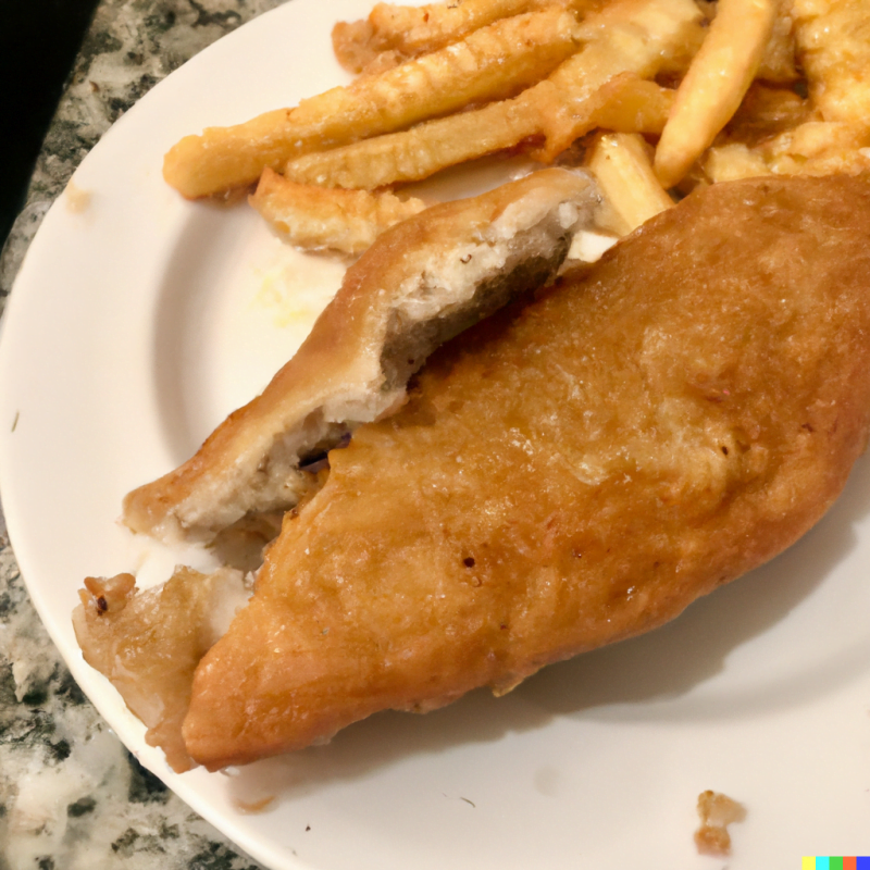 Mystery Fish and Chips - Image 2