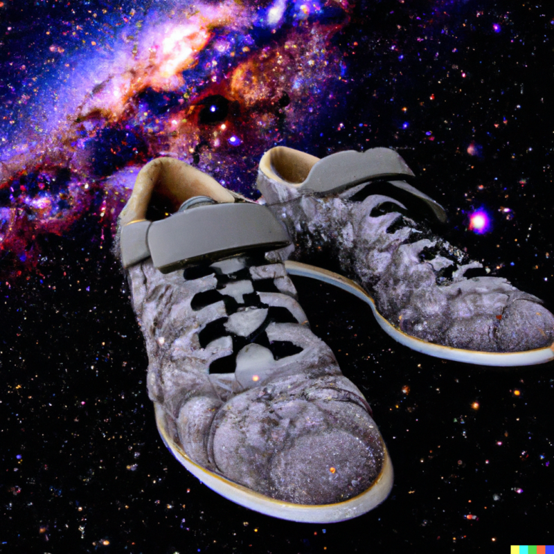 Galactic Astro-Turfing Shoes