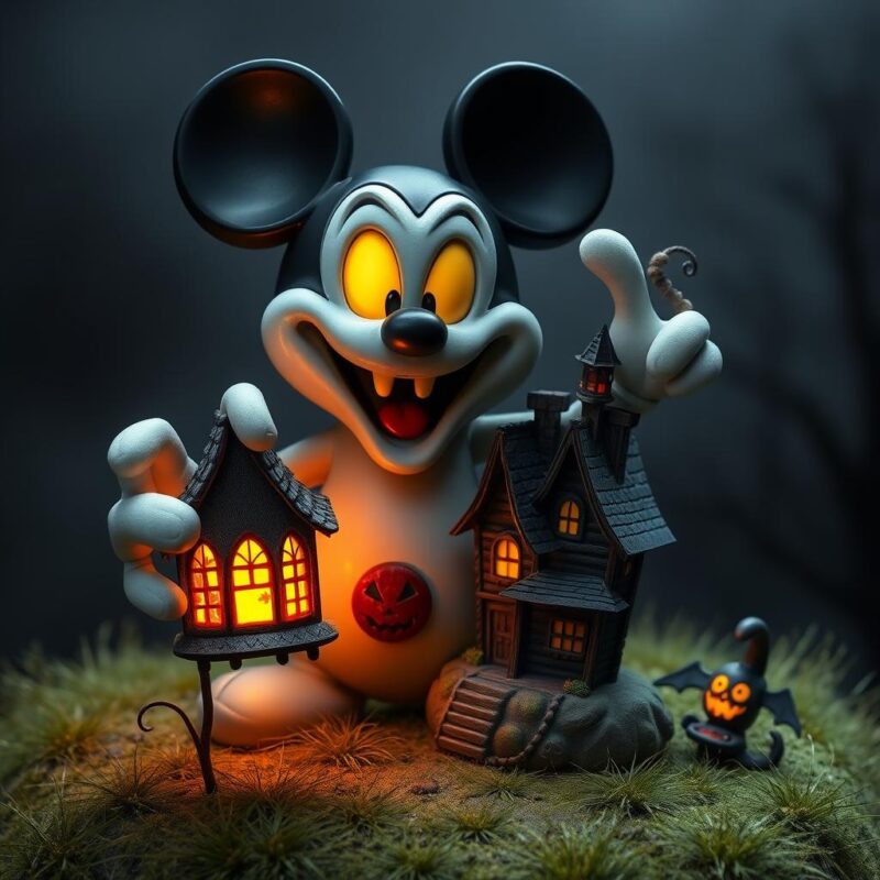 The Mickey Mouse Haunted House Experience